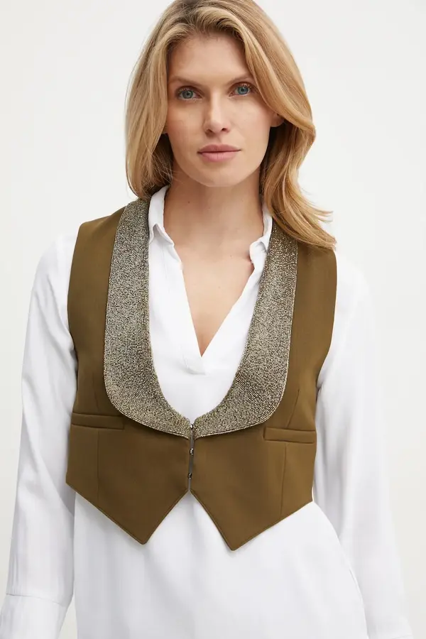 Weekend Max Mara Telovnik s primesjo volne Weekend Max Mara