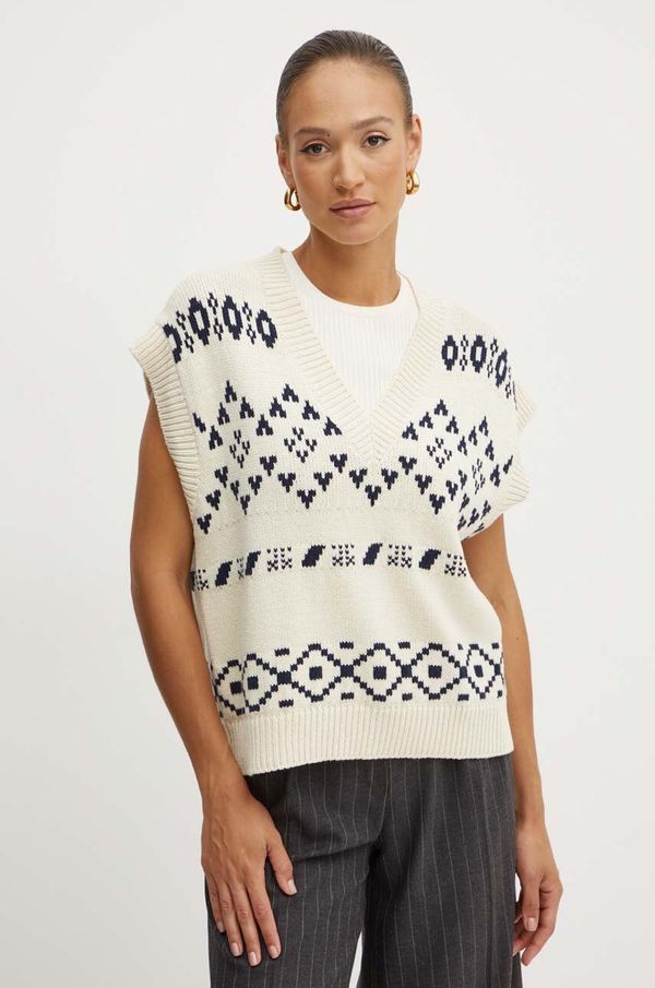 Weekend Max Mara Telovnik Weekend Max Mara bež barva, 2425356021600