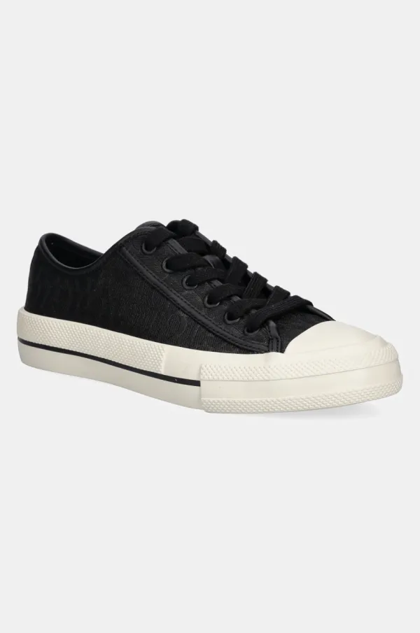 Guess Teniske Guess CAREY črna barva, FLPCAR FAL12