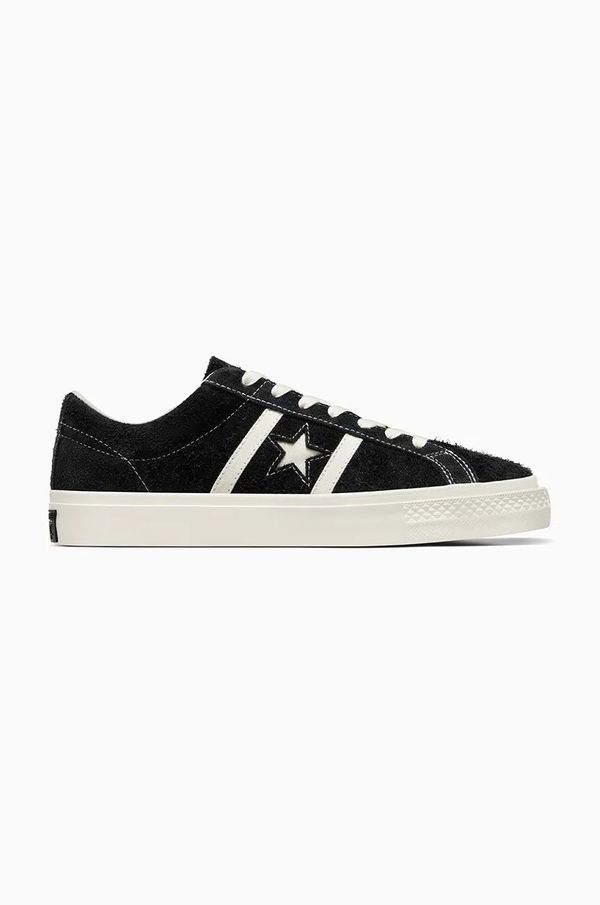 Converse Teniske iz semiša Converse One Star Academy PRO črna barva, A06426C