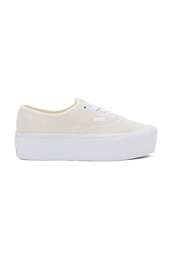 Vans Teniske iz semiša Vans Authentic Stackform bež barva, VN000CN0CDA1