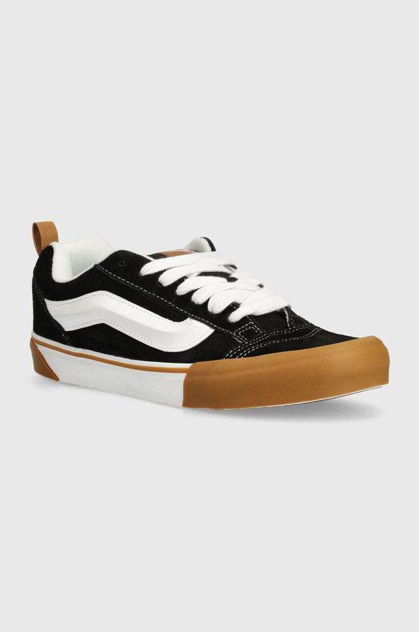 Vans Teniske iz semiša Vans Knu Skool črna barva, VN0009QCCJI1