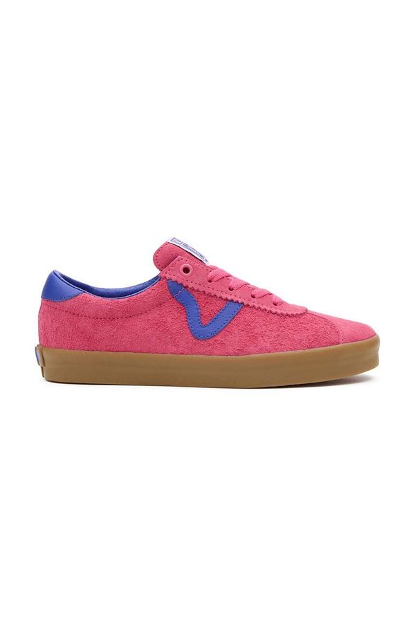 Vans Teniske iz semiša Vans Sport Low roza barva, VN000CQRCHL1