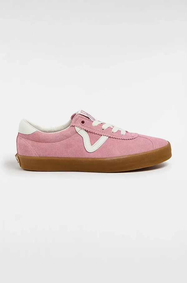 Vans Teniske iz semiša Vans Sport Low roza barva, VN000D09PNK1