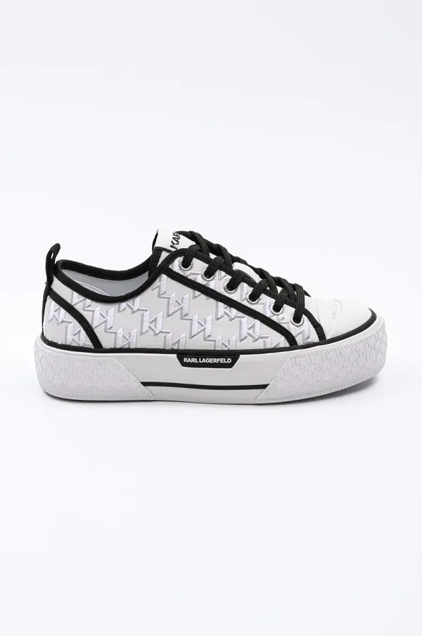 Karl Lagerfeld Teniske Karl Lagerfeld KAMPUS MAX III ženske, bela barva, KL60615