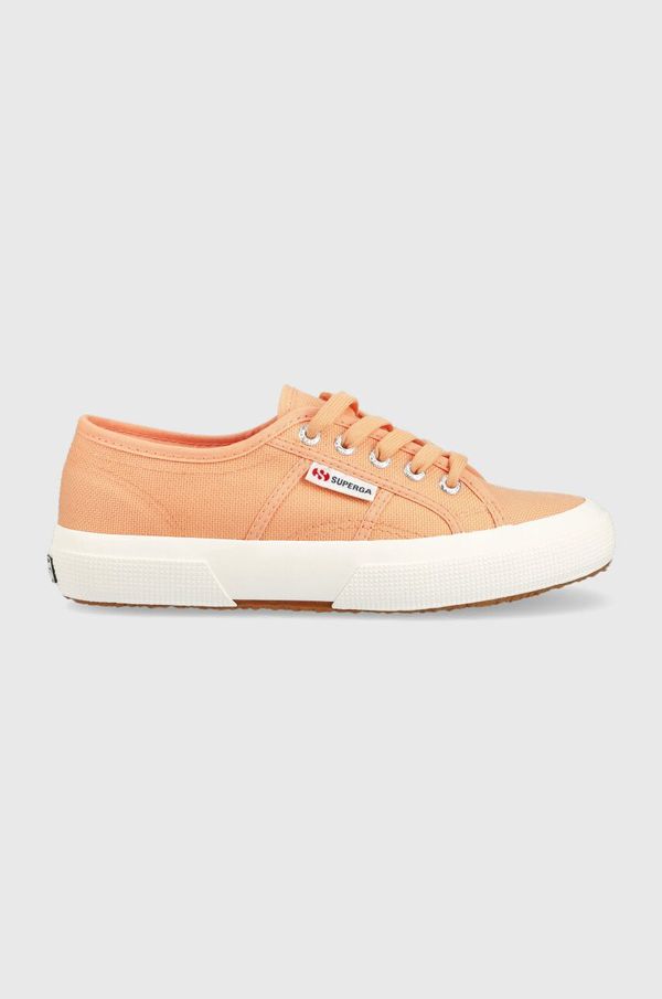 Superga Teniske Superga 2750 COTU CLASSIC ženske, oranžna barva, S000010