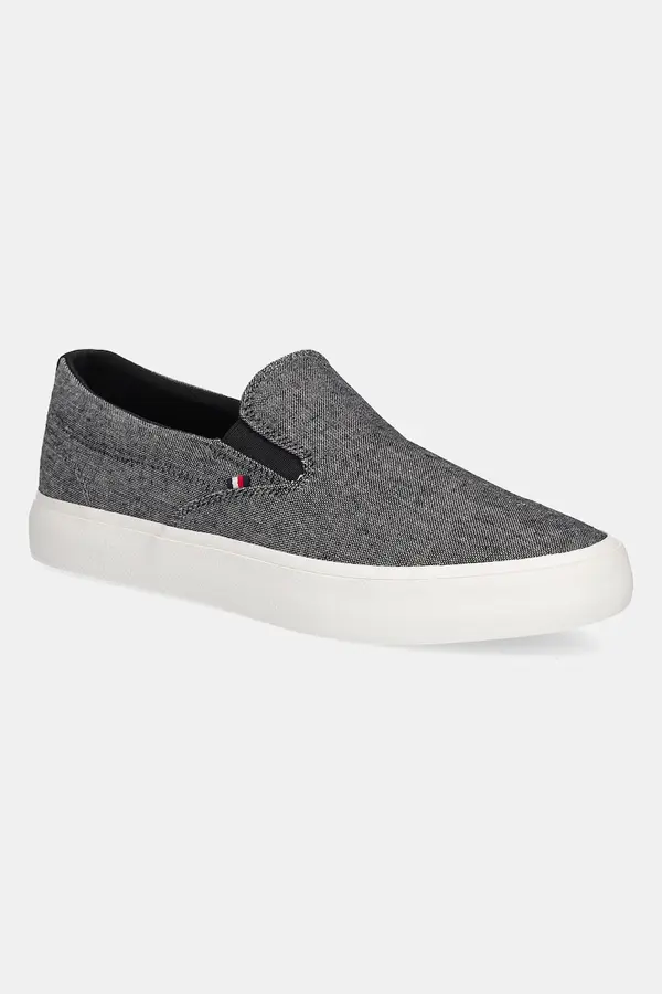 Tommy Hilfiger Teniske Tommy Hilfiger TH HI VULC LOW SLIP ON CH