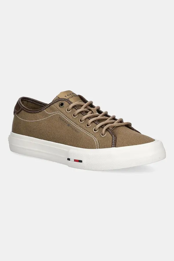 Tommy Hilfiger Teniske Tommy Hilfiger TH HI VULC STREET CANVAS