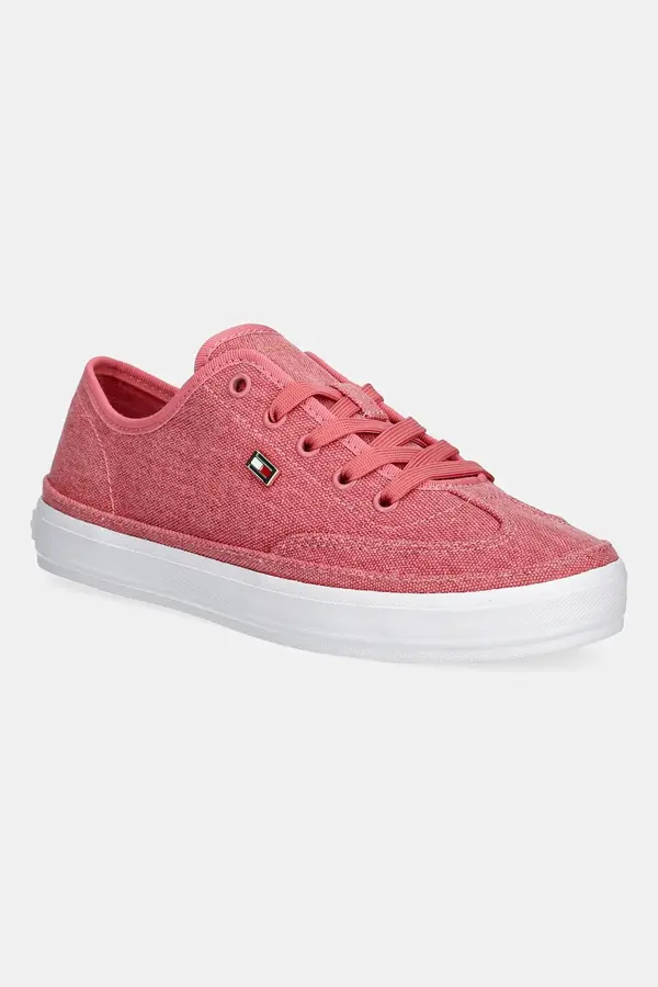 Tommy Hilfiger Teniske Tommy Hilfiger WASHED CANVAS VULC SNEAKER