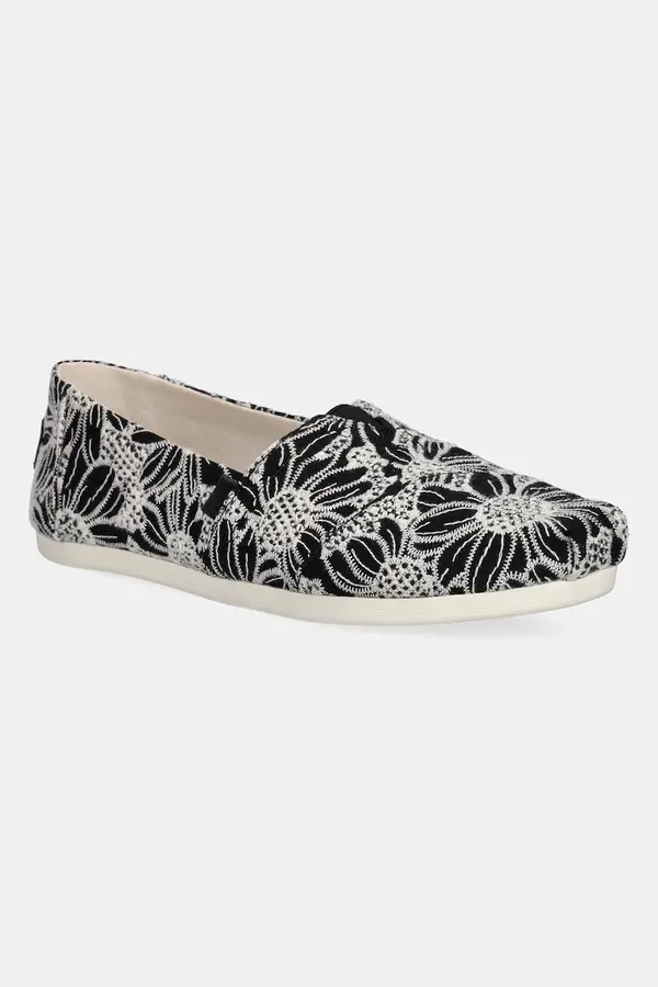 Toms Teniske Toms OVERSIZED FLORAL EYELET