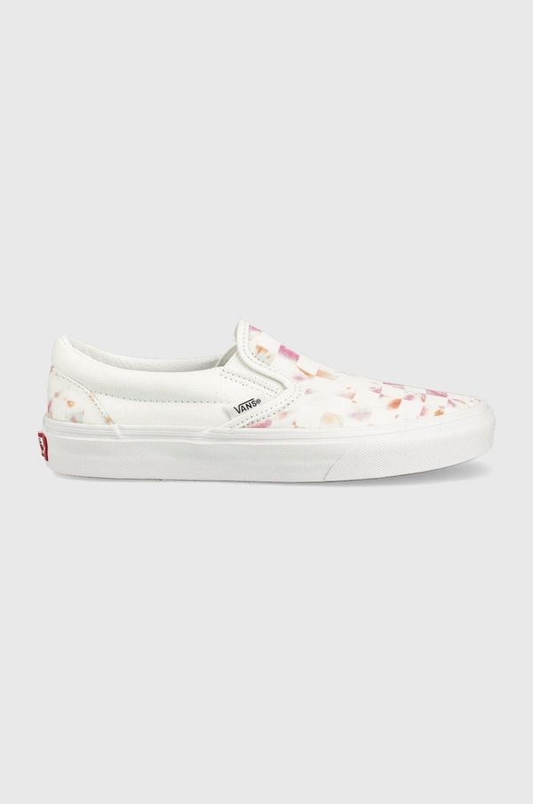 Vans Teniske Vans Classic Slip-On ženske, bela barva, VN0A5JLXWHT1