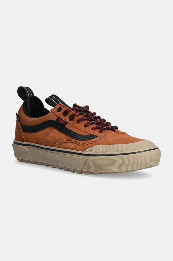 Vans Teniske Vans MTE Old Skool Waterproof moške, rjava barva, VN000CVNN1Z1