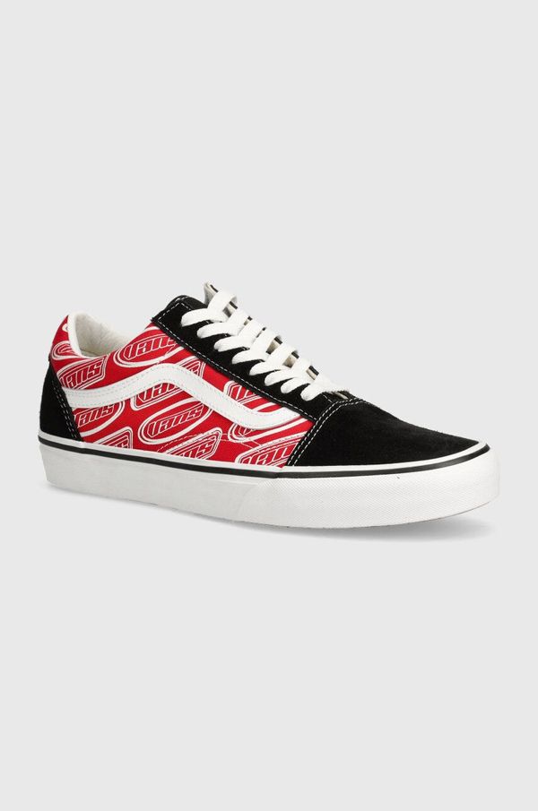 Vans Teniske Vans Old Skool moške, rdeča barva, VN000CT8CJH1