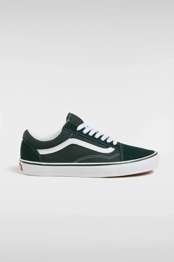Vans Teniske Vans Old Skool zelena barva, VN000D7ZPRM1
