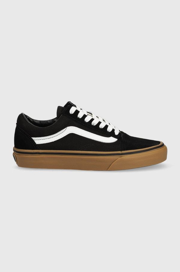 Vans Teniske Vans Old Skool ženske, črna barva