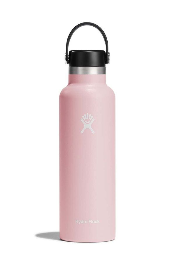 Hydro Flask Termo steklenica Hydro Flask 21 Oz Standard Flex Cap Trillium roza barva, S21SX678