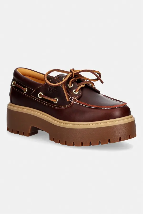 Timberland Timberland mokasini ženski usnjeni