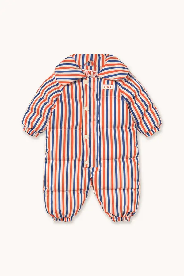 Tinycottons Tinycottons Kombinezon za dojenčka Tinycottons STRIPES PADDED OVERALL