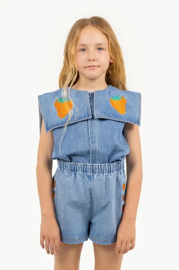 Tinycottons Tinycottons STRAWBERRIES BLOUSE SS25-248