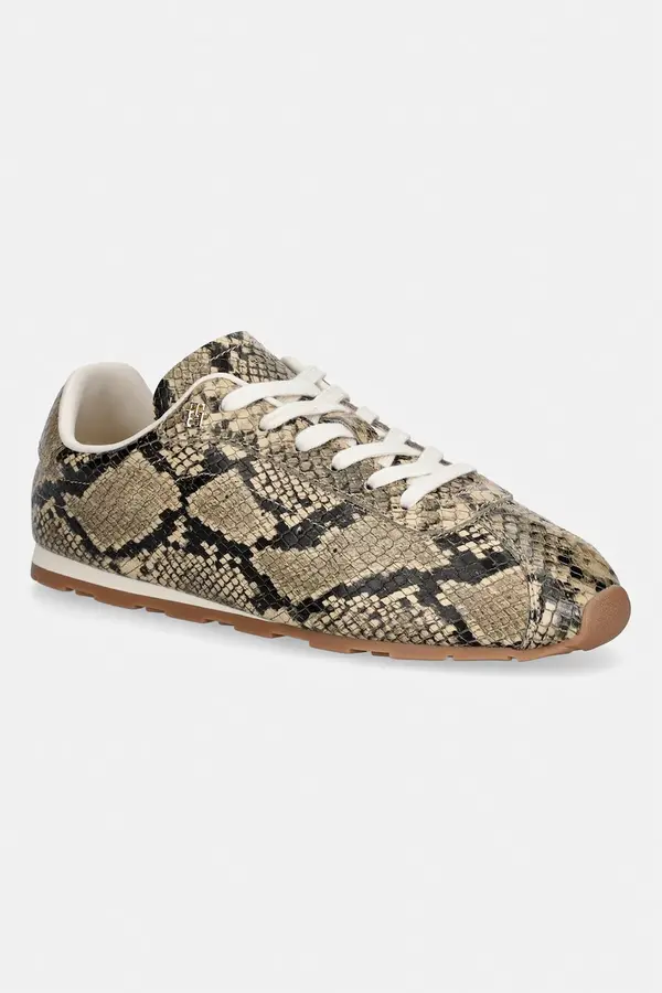 Tommy Hilfiger Tommy Hilfiger BELLA SNEAKER SNAKE superge ženske usnjene