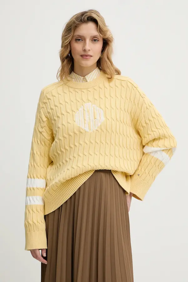 Tommy Hilfiger Tommy Hilfiger Bombažen pulover Tommy Hilfiger