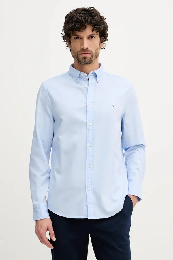Tommy Hilfiger Tommy Hilfiger Bombažna srajca Tommy Hilfiger