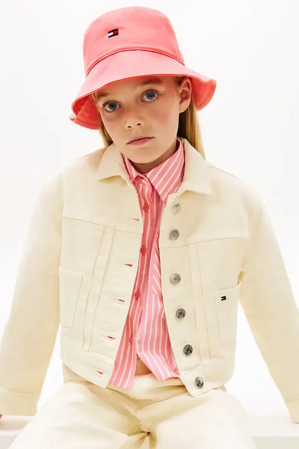 Tommy Hilfiger Tommy Hilfiger bucket klobuk otroški bombažni