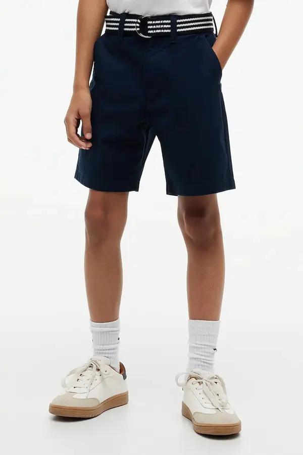 Tommy Hilfiger Tommy Hilfiger chino kratke hlače otroške bombažne z elastanom