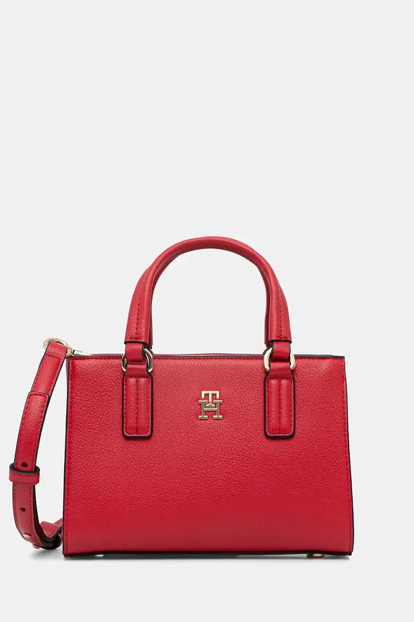 Tommy Hilfiger Tommy Hilfiger crossbody torbica ženska iz umetnega usnja