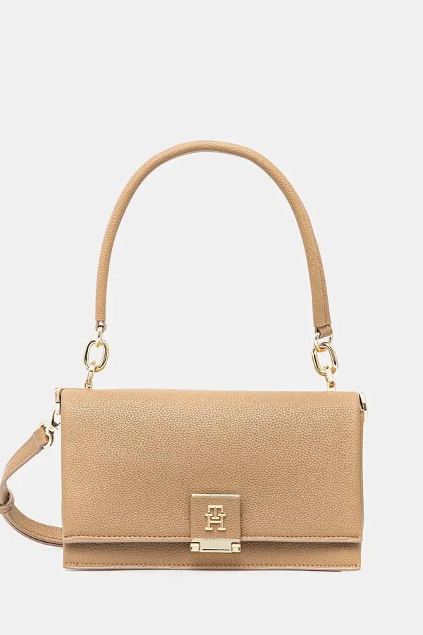 Tommy Hilfiger Tommy Hilfiger crossbody torbica ženska iz umetnega usnja