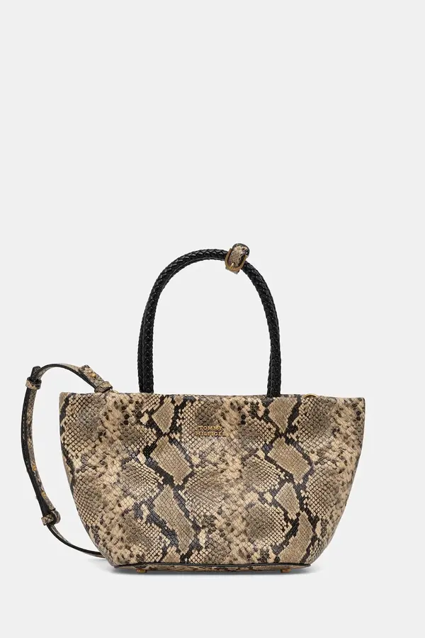 Tommy Hilfiger Tommy Hilfiger crossbody torbica ženska usnjena
