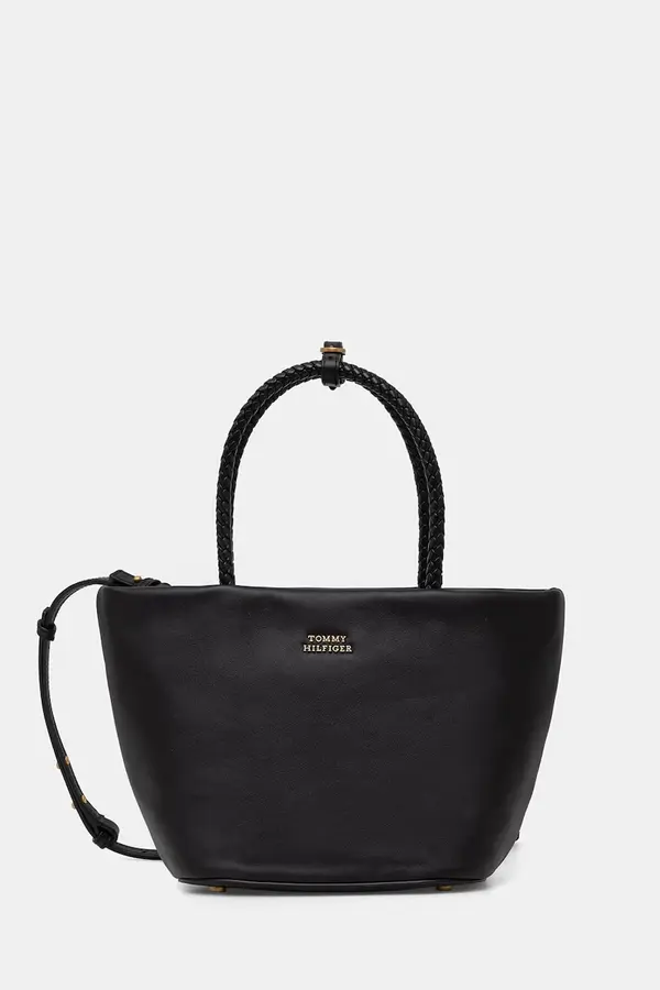 Tommy Hilfiger Tommy Hilfiger crossbody torbica ženska usnjena