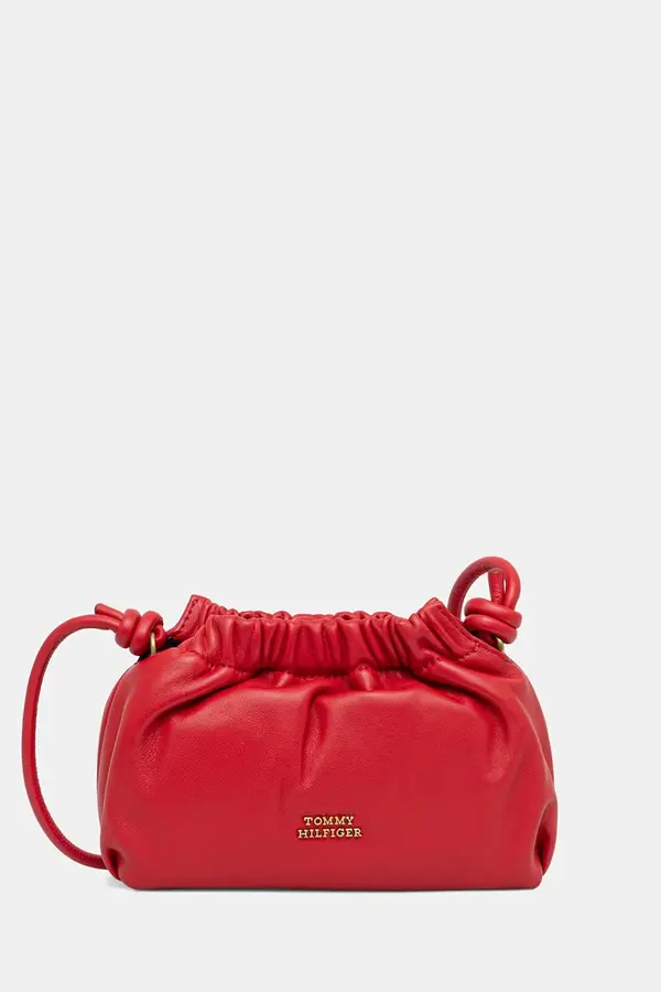 Tommy Hilfiger Tommy Hilfiger crossbody torbica ženska usnjena
