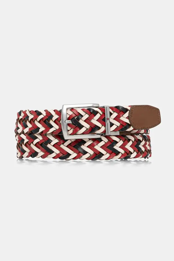 Tommy Hilfiger Tommy Hilfiger dvostranski pas moški usnjeni