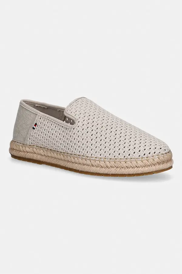 Tommy Hilfiger Tommy Hilfiger espadrile moške FLEX HILFIGER KNIT ESPADRILLE