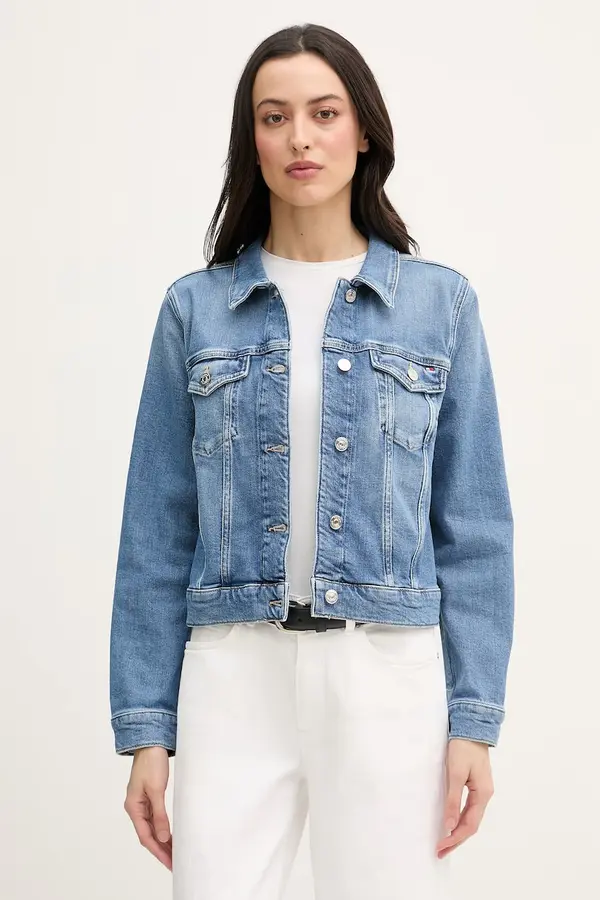 Tommy Hilfiger Tommy Hilfiger jakna ženska denim