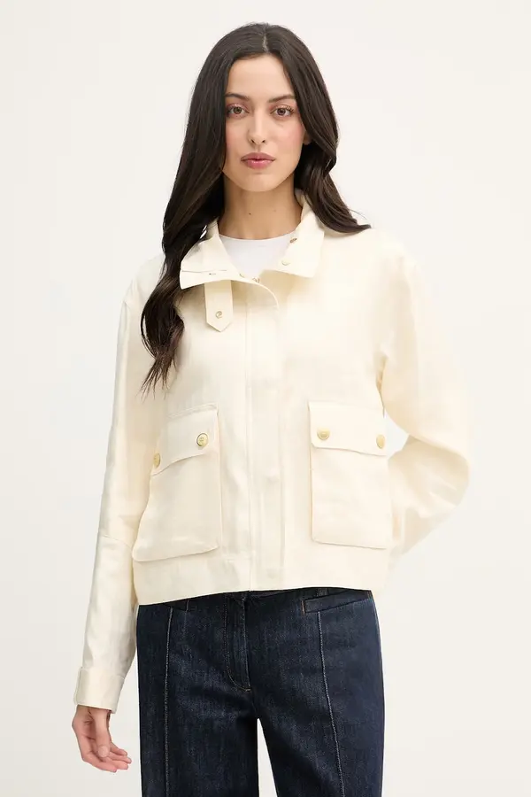 Tommy Hilfiger Tommy Hilfiger jakna ženska lanena