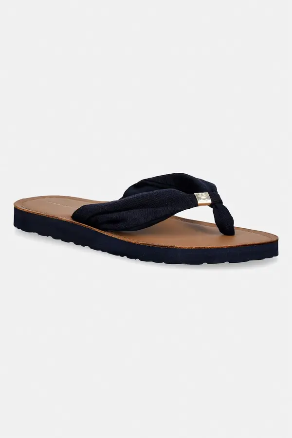 Tommy Hilfiger Tommy Hilfiger japonke ženske TH LTR FOOTBED SUMMER SANDAL