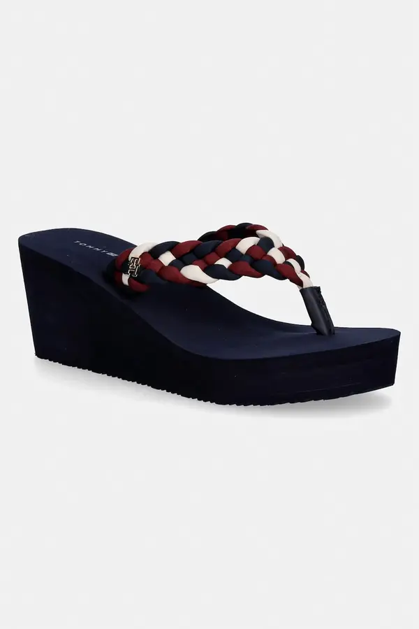 Tommy Hilfiger Tommy Hilfiger japonke ženske TH WEDGE BRAIDED SUMMER