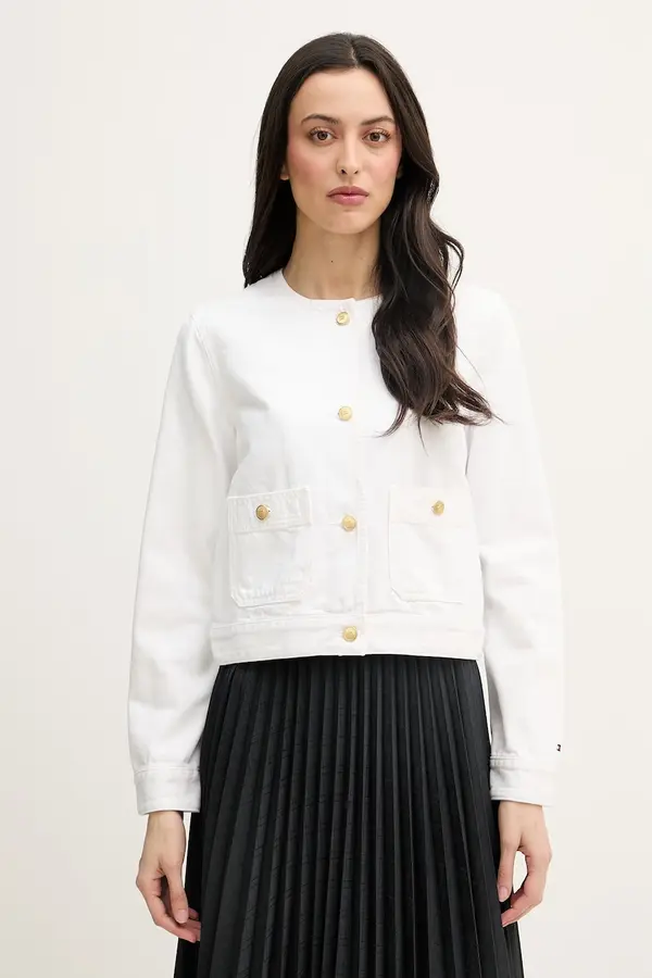Tommy Hilfiger Tommy Hilfiger jeans jakna ženska bombažna