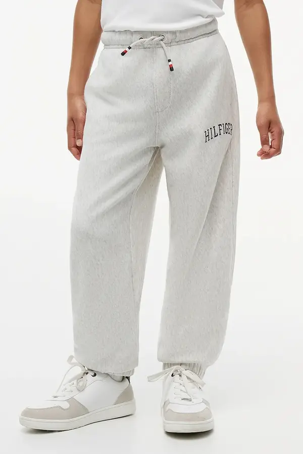 Tommy Hilfiger Tommy Hilfiger jogger hlače otroške z bombažem