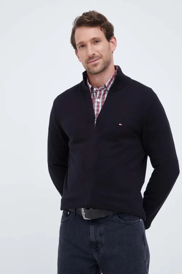Tommy Hilfiger Tommy Hilfiger Jopica s primesjo kašmirja Tommy Hilfiger