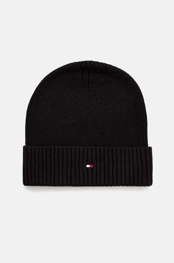 Tommy Hilfiger Tommy Hilfiger Kapa s primesjo kašmirja Tommy Hilfiger