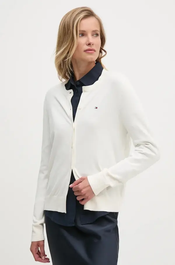 Tommy Hilfiger Tommy Hilfiger kardigan ženski z bombažem