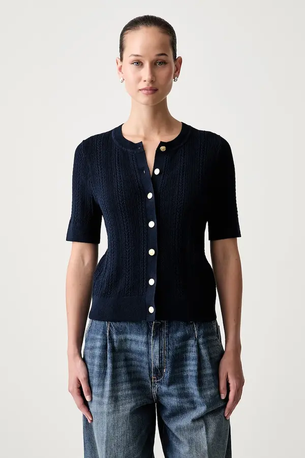 Tommy Hilfiger Tommy Hilfiger kardigan ženski z bombažem