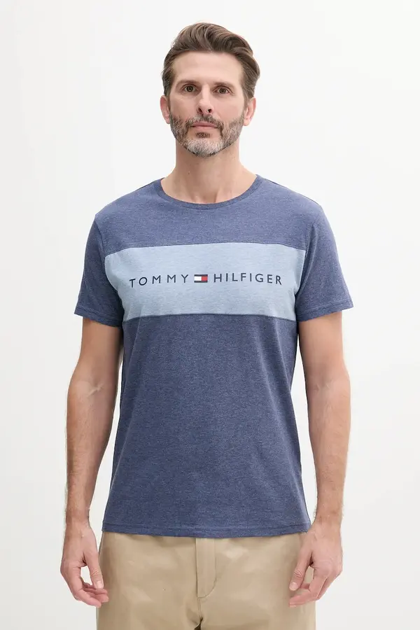 Tommy Hilfiger Tommy Hilfiger kratka majica moška bombažna