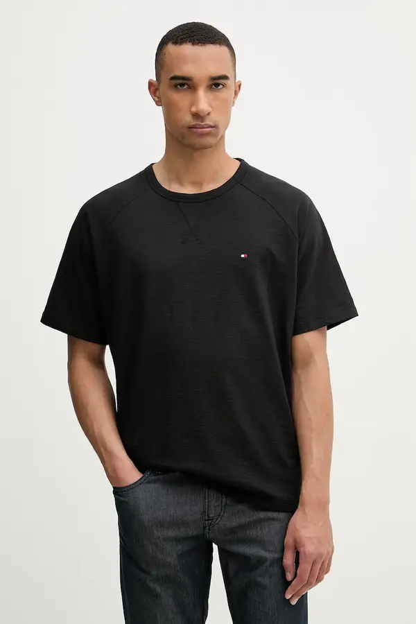 Tommy Hilfiger Tommy Hilfiger kratka majica moška bombažna