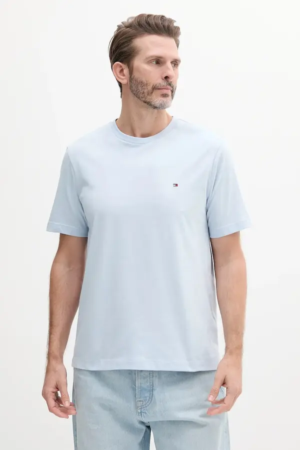 Tommy Hilfiger Tommy Hilfiger kratka majica moška bombažna