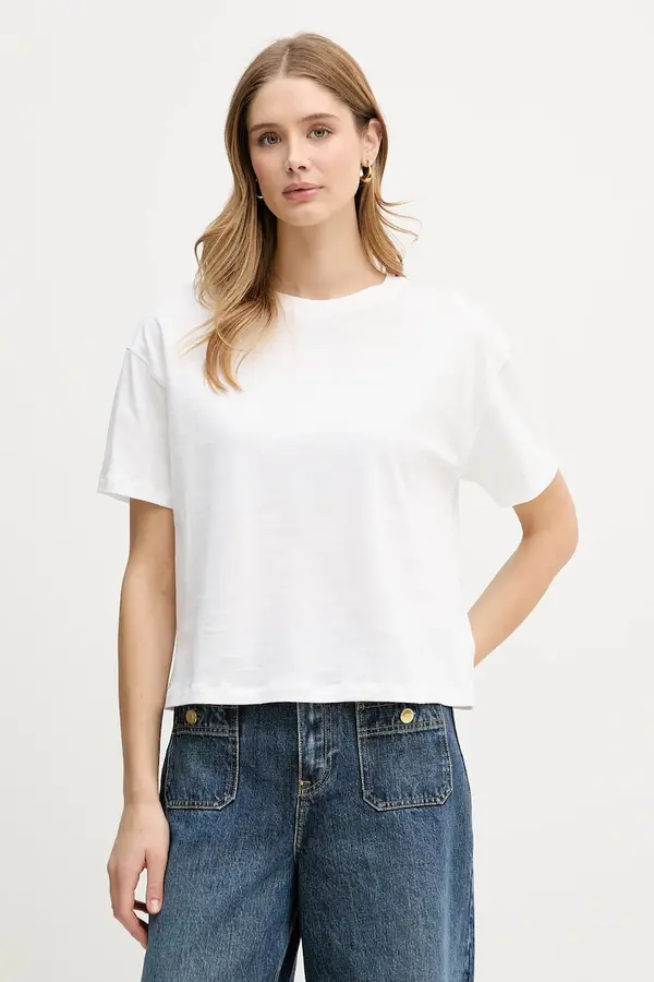 Tommy Hilfiger Tommy Hilfiger kratka majica ženska bombažna