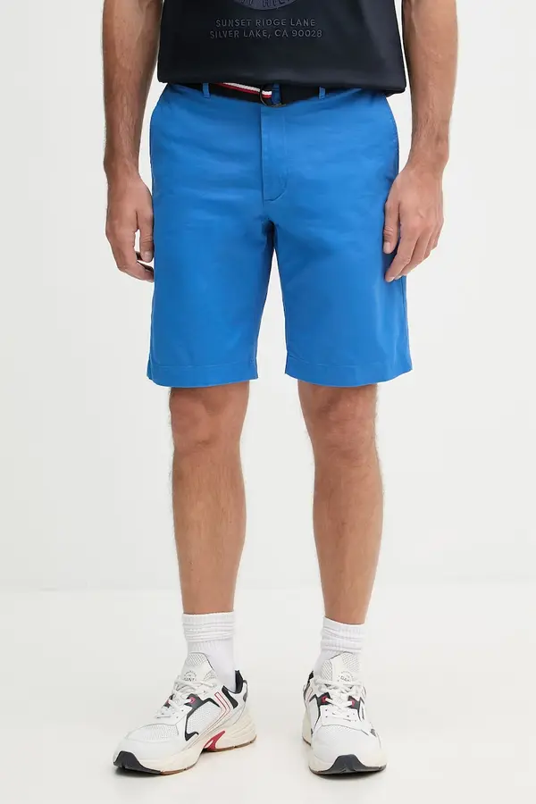 Tommy Hilfiger Tommy Hilfiger kratke hlače moške iz bombaža z elastanom